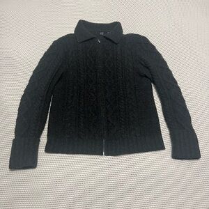 GAP Charcoal Lambswool Knit